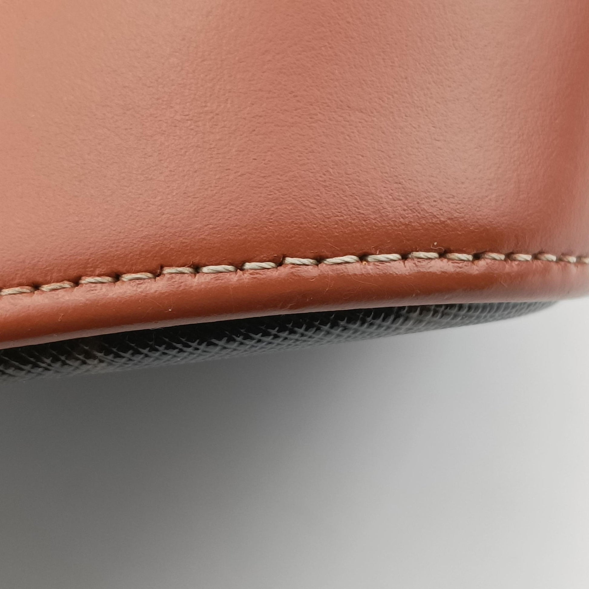 Small Bucket Brown PVC coated canvas×Leather F-CU-0221スモール バケット ブラウン PVCコーティングキャンバス×レザー F-CU-0221