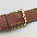 Small Bucket Brown PVC coated canvas×Leather F-CU-0221スモール バケット ブラウン PVCコーティングキャンバス×レザー F-CU-0221