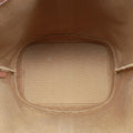 Small Bucket Brown PVC coated canvas×Leather F-CU-0221スモール バケット ブラウン PVCコーティングキャンバス×レザー F-CU-0221