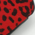 Monogram Leopard Print Baby Punk Chain Red×Black Pony hair x Leather 401648 CLD401648.0715モノグラム レオパードプリント ベビーパンクチェーン レッド×ブラック ハラコ×レザー 401648 CLD401648.0715