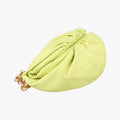 The Chain Pouch Yellow lambskin P01691683Jザ チェーン ポーチ イエロー ラムスキン P01691683J