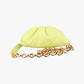 The Chain Pouch Yellow lambskin P01691683Jザ チェーン ポーチ イエロー ラムスキン P01691683J