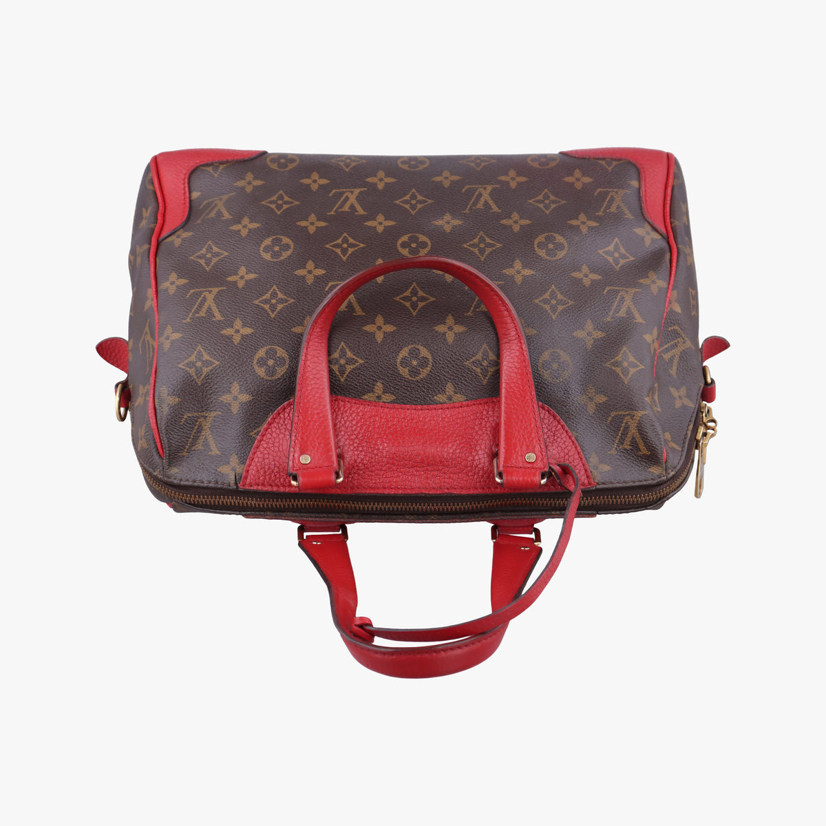 RETIRO PM brown×CERISE Monogram Canvas×calf leather M40546 DR1137レティーロPM モノグラム/ブラウン×スリーズ モノグラムキャンバス×カーフレザー M40546 DR1137