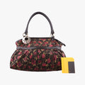 Zucca Print Brown×Multicolour canvas 8BH186 8BH186-DC8 108-2354ズッカ プリント ブラウン×マルチカラー キャンバス 8BH186 8BH186-DC8 108-2354