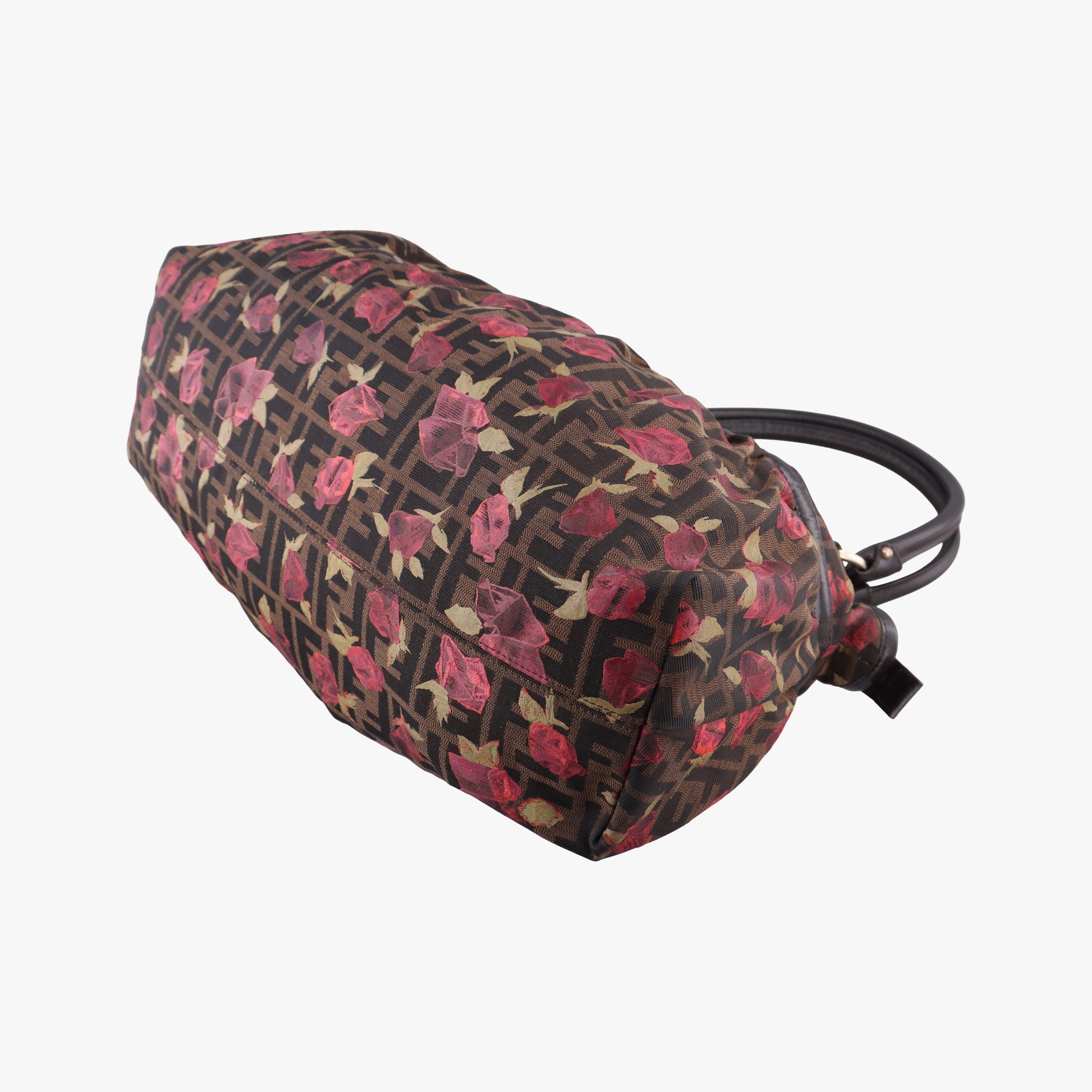 Zucca Print Brown×Multicolour canvas 8BH186 8BH186-DC8 108-2354ズッカ プリント ブラウン×マルチカラー キャンバス 8BH186 8BH186-DC8 108-2354
