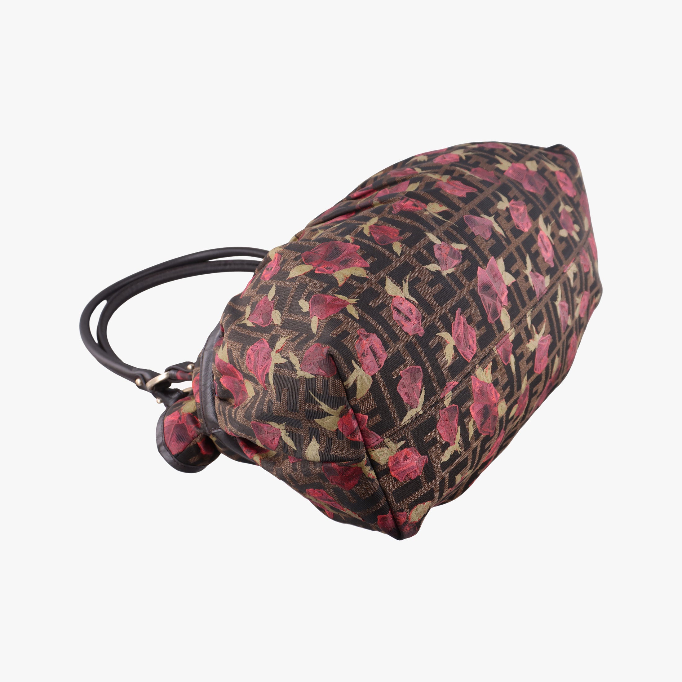 Zucca Print Brown×Multicolour canvas 8BH186 8BH186-DC8 108-2354ズッカ プリント ブラウン×マルチカラー キャンバス 8BH186 8BH186-DC8 108-2354