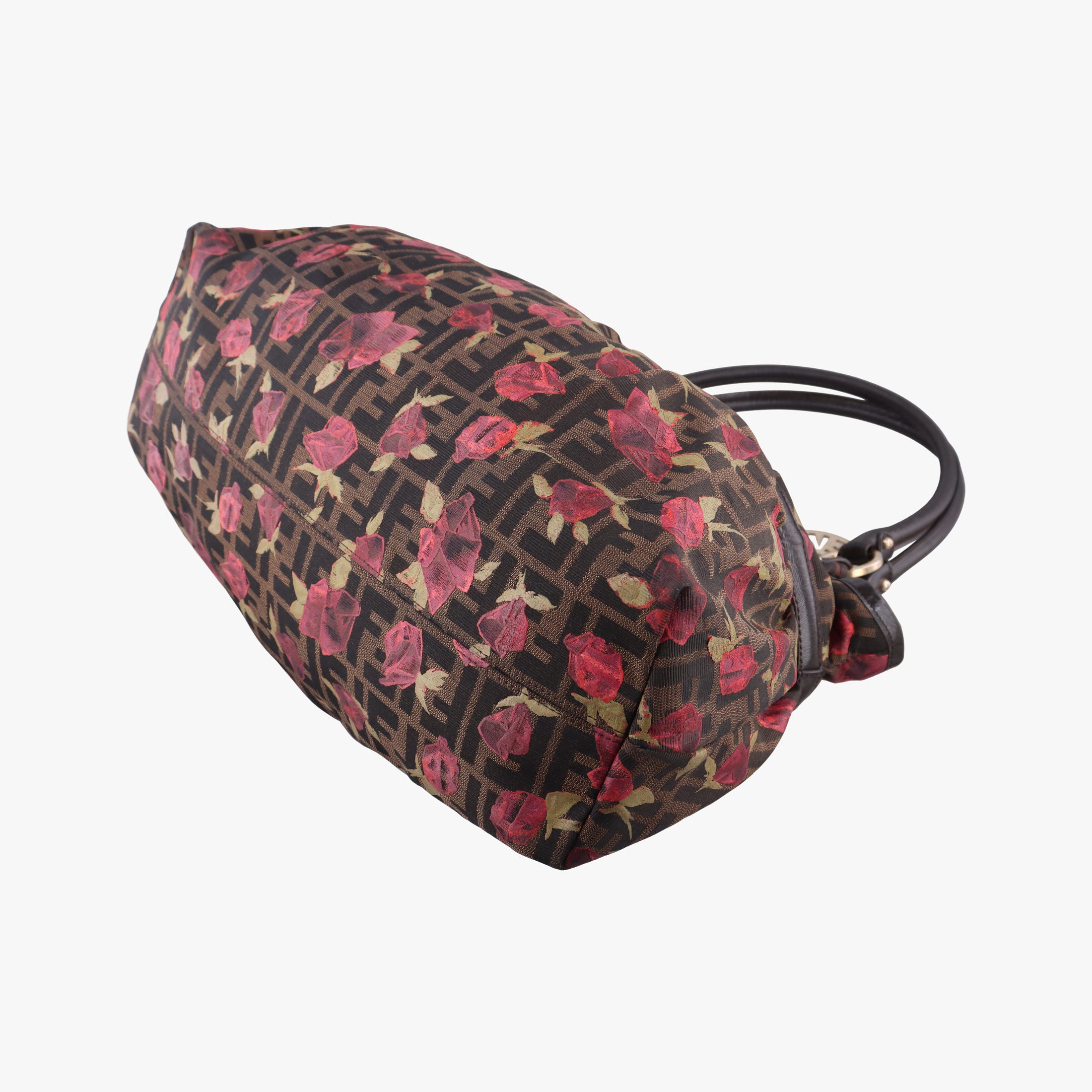 Zucca Print Brown×Multicolour canvas 8BH186 8BH186-DC8 108-2354ズッカ プリント ブラウン×マルチカラー キャンバス 8BH186 8BH186-DC8 108-2354