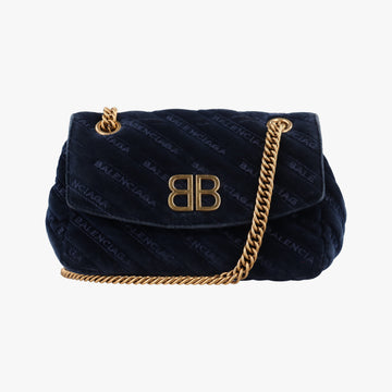 BB Round Navy velour 501681 4410 Z 538735BB ラウンド ネイビー ベロア 501681 4410 Z 538735