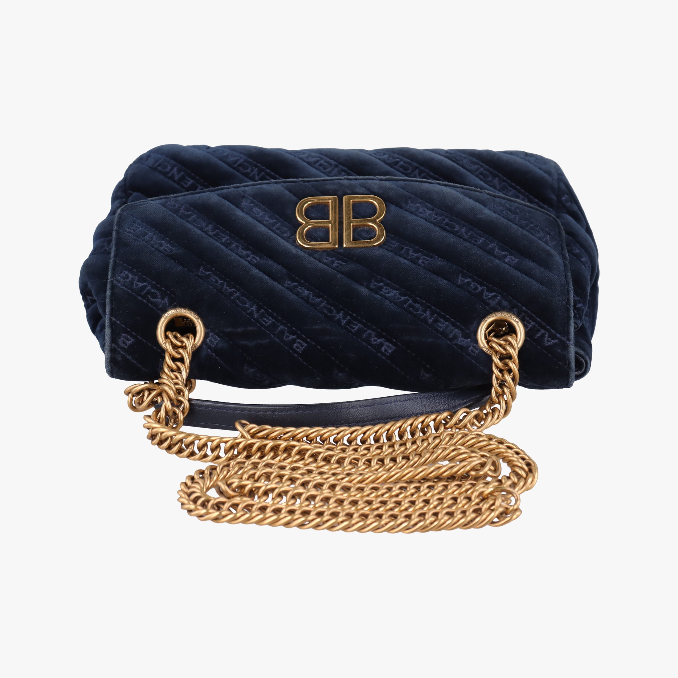 BB Round Navy velour 501681 4410 Z 538735BB ラウンド ネイビー ベロア 501681 4410 Z 538735