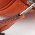 Pre-owned Hermes Polochon 35 Orange Clemence  handbag | stylenewstar
