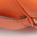 Pre-owned Hermes Polochon 35 Orange Clemence  handbag | stylenewstar