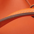 Pre-owned Hermes Polochon 35 Orange Clemence  handbag | stylenewstar