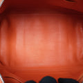 Pre-owned Hermes Polochon 35 Orange Clemence  handbag | stylenewstar