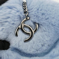 COCO Mark Light Blue Lapin Fur A20455 7653473ココマーク ライトブルー ラパンファー A20455 7653473