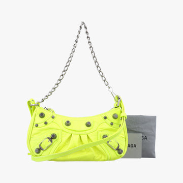 Le Cagole Yellow lambskin 695814.7206.R.493075ルカゴール イエロー ラムスキン 695814.7206.R.493075