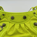 Le Cagole Yellow lambskin 695814.7206.R.493075ルカゴール イエロー ラムスキン 695814.7206.R.493075