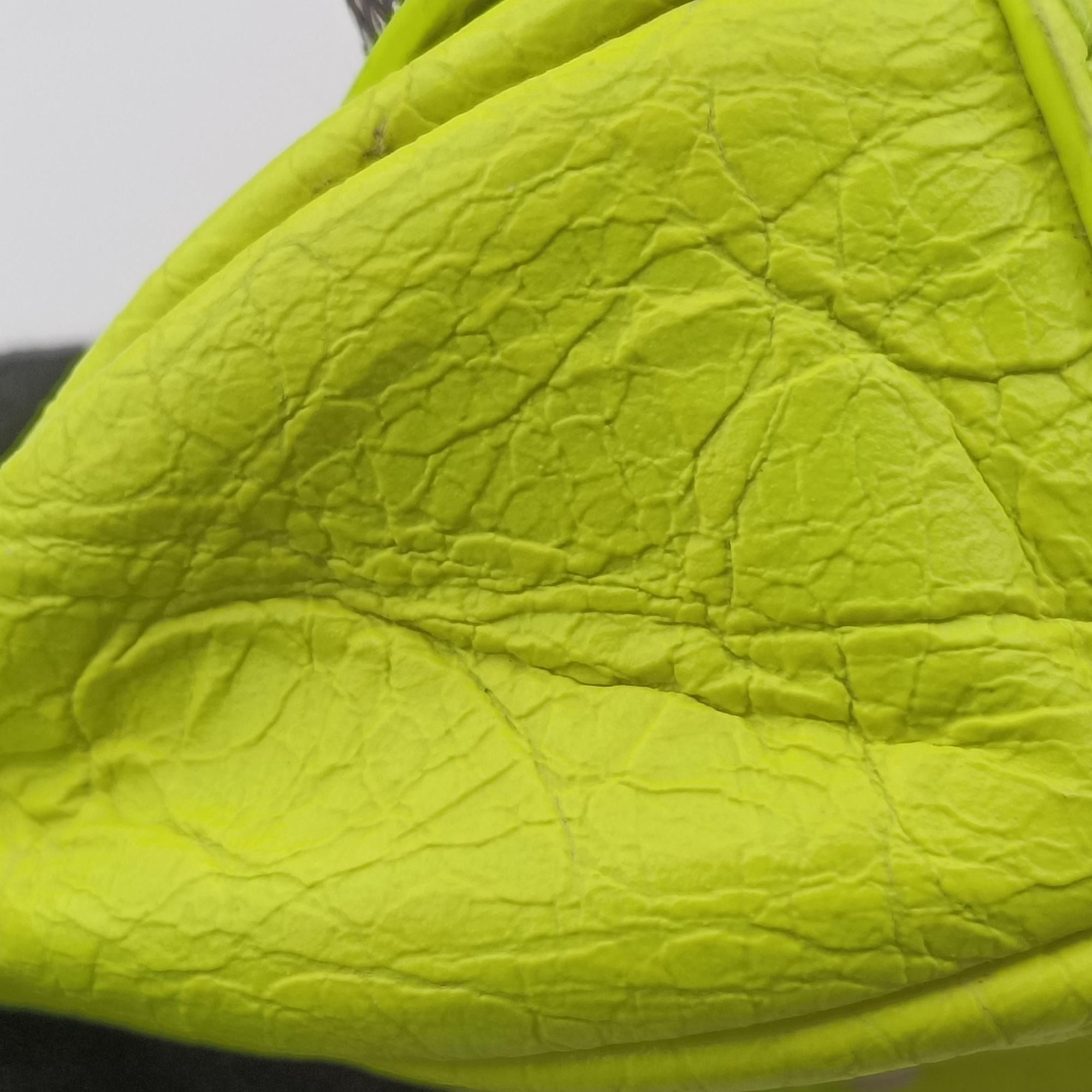 Le Cagole Yellow lambskin 695814.7206.R.493075ルカゴール イエロー ラムスキン 695814.7206.R.493075