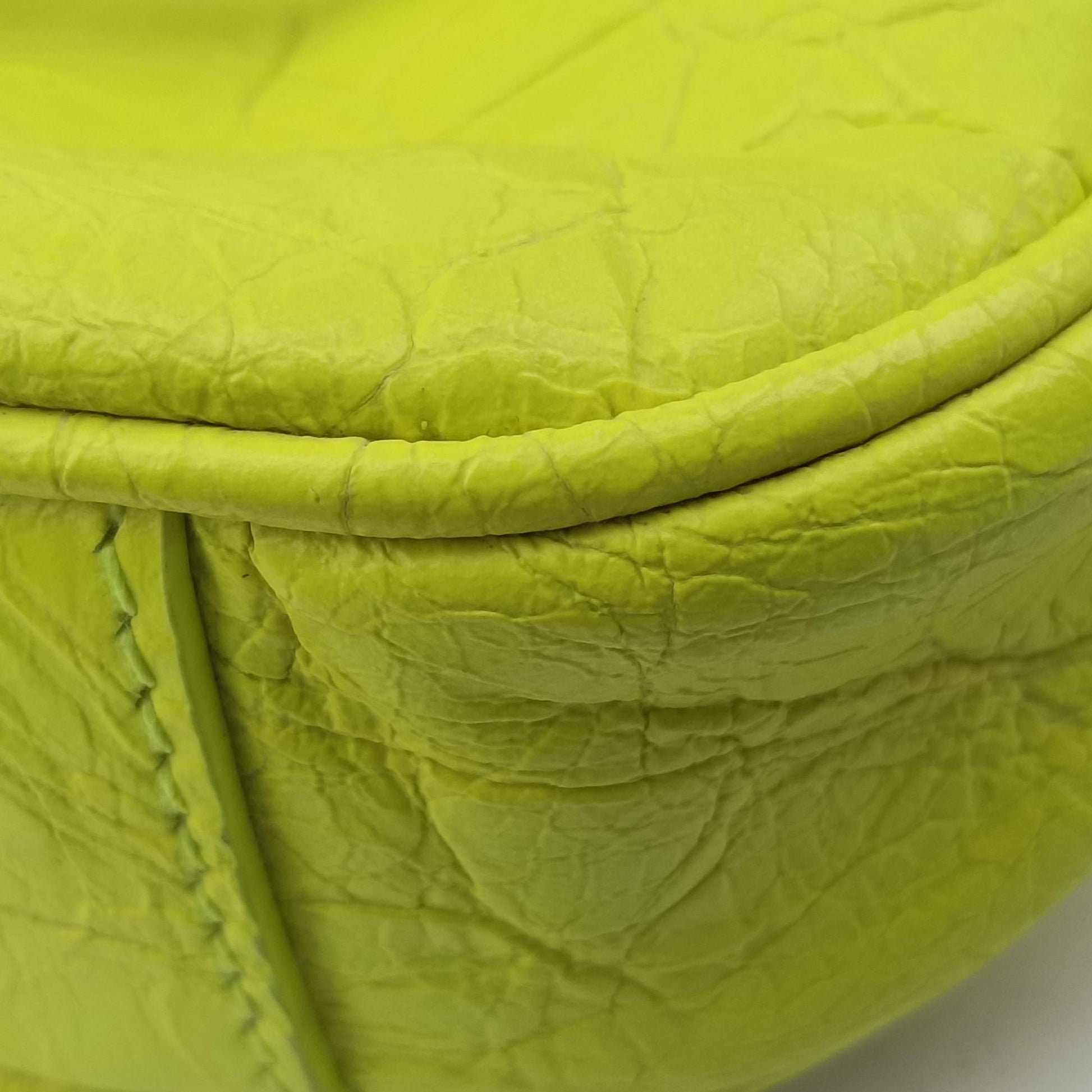 Le Cagole Yellow lambskin 695814.7206.R.493075ルカゴール イエロー ラムスキン 695814.7206.R.493075
