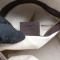 Sherry Line Beige×green×red canvas×leather 247205 I9854304シェリーライン ベージュ×グリーン×レッド キャンバス×レザー 247205 I9854304