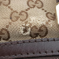 Sherry Line Beige×green×red canvas×leather 247205 I9854304シェリーライン ベージュ×グリーン×レッド キャンバス×レザー 247205 I9854304