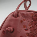 Floral Intrecciato Pink×multicolor lambskin B06275154Bフローラル イントレッチアート ピンク×マルチカラー ラムスキン B06275154B