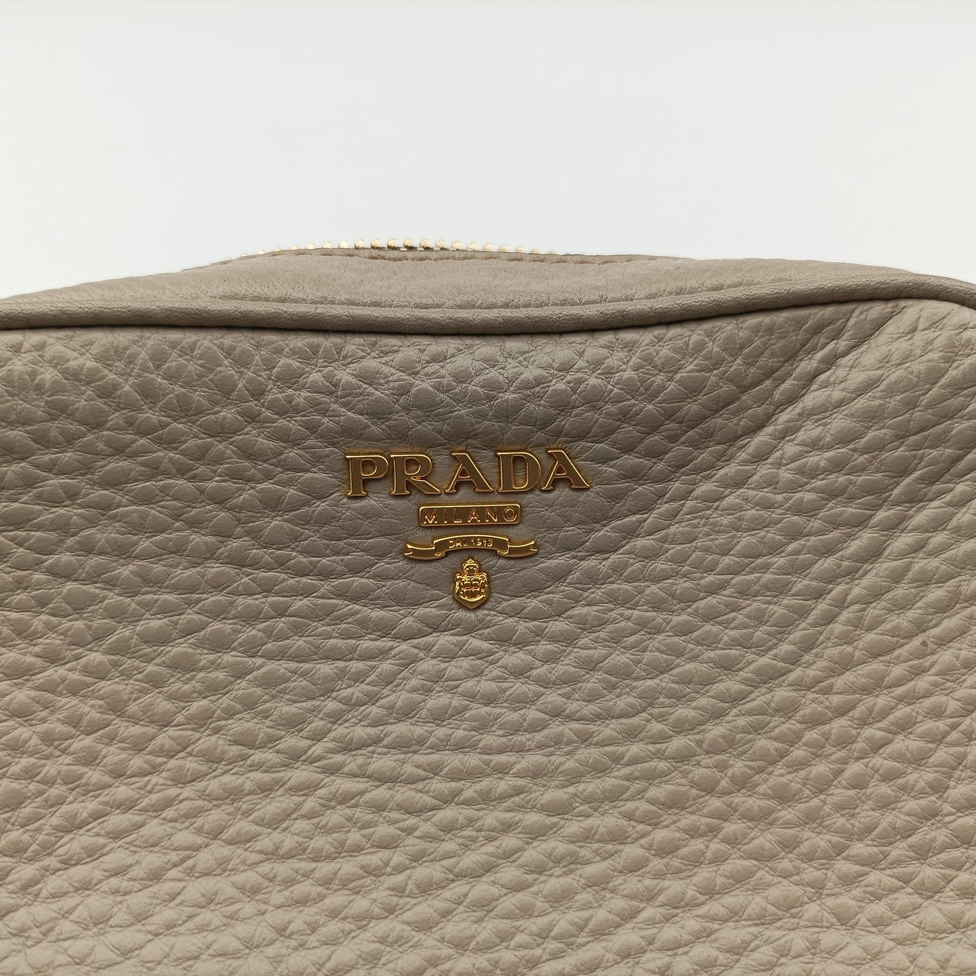 VITELLO PHENIX camera bag Beige Leather 1N1674 42ヴィッテロ フェニックス カメラバッグ ベージュ レザー 1N1674 42