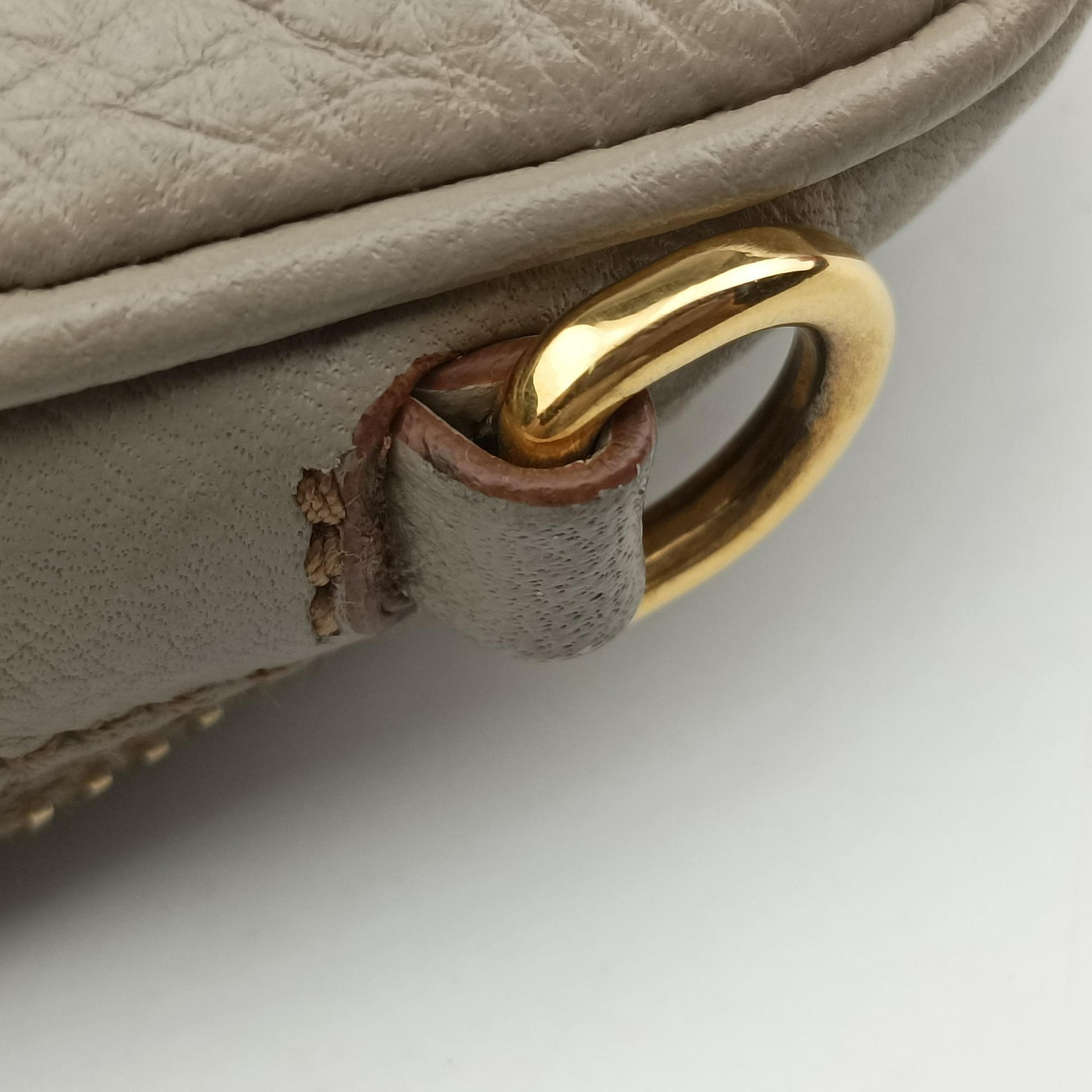 VITELLO PHENIX camera bag Beige Leather 1N1674 42ヴィッテロ フェニックス カメラバッグ ベージュ レザー 1N1674 42