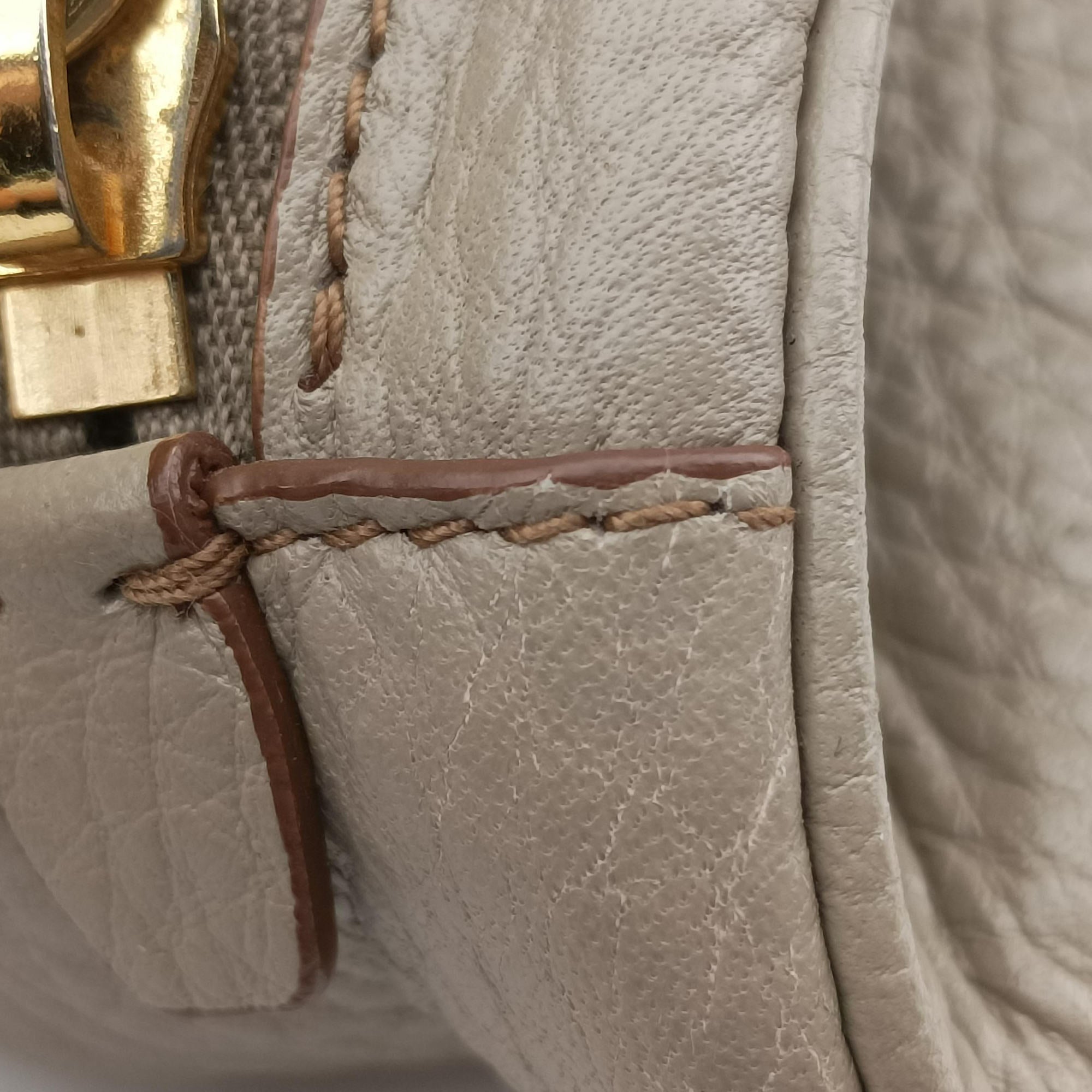 VITELLO PHENIX camera bag Beige Leather 1N1674 42ヴィッテロ フェニックス カメラバッグ ベージュ レザー 1N1674 42