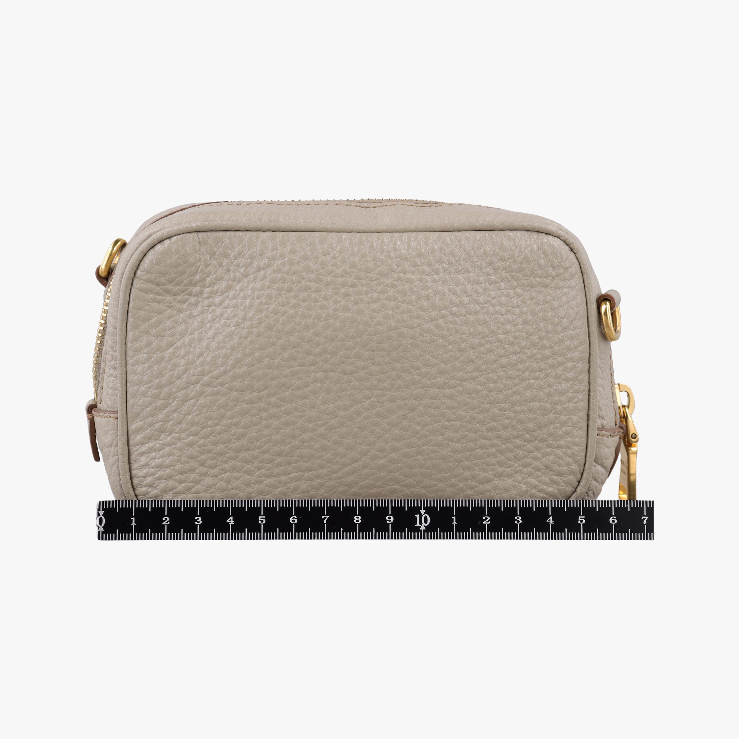 VITELLO PHENIX camera bag Beige Leather 1N1674 42ヴィッテロ フェニックス カメラバッグ ベージュ レザー 1N1674 42