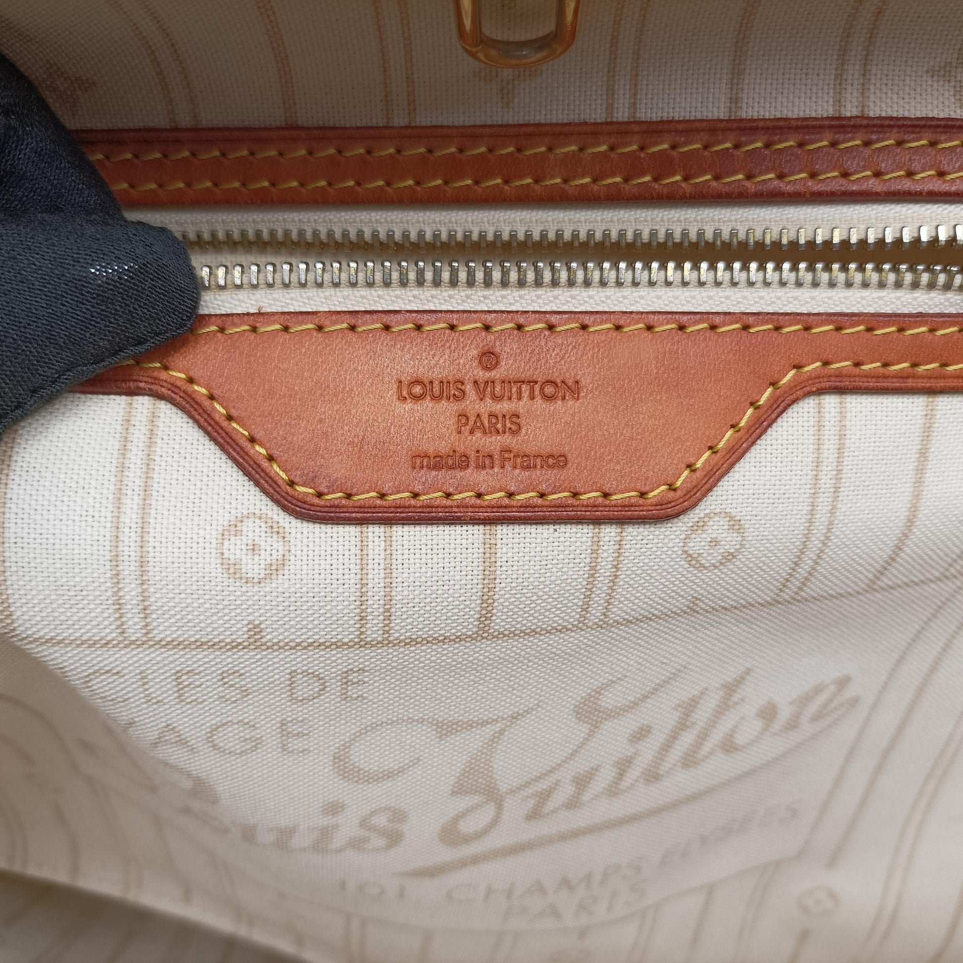 Neverfull MM Azur Damier Canvas N51107 SA4151ネヴァーフルMM アズール ダミエキャンバス N51107 SA4151