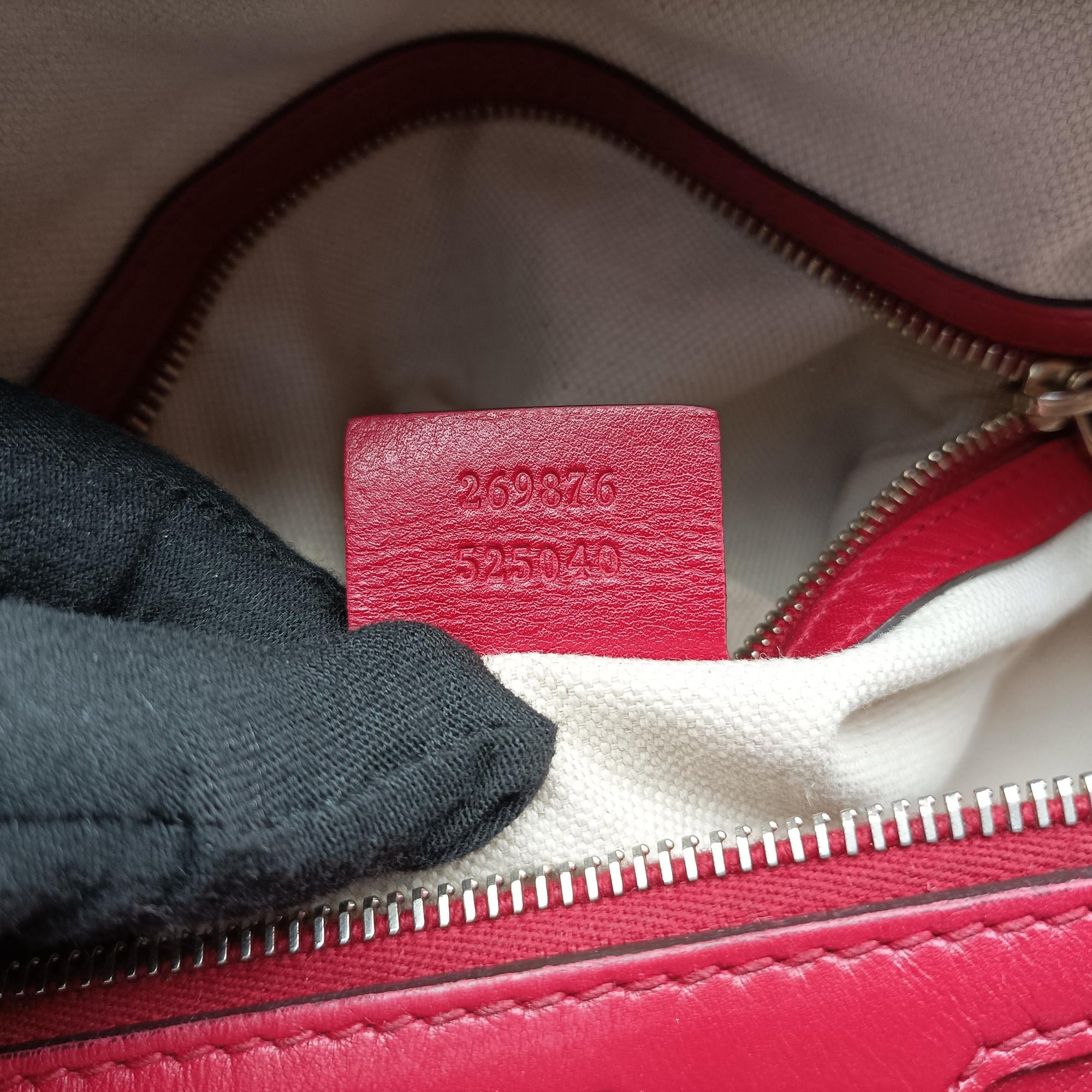 Sherry Line Red Leather 269876 G012137465シェリーライン レッド レザー 269876 G012137465