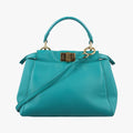 PEEKABOO Blue Leather 8BN244 8BN244-K4P-149-2516ピーカブー ミニ ブルー レザー 8BN244 8BN244-K4P-149-2516