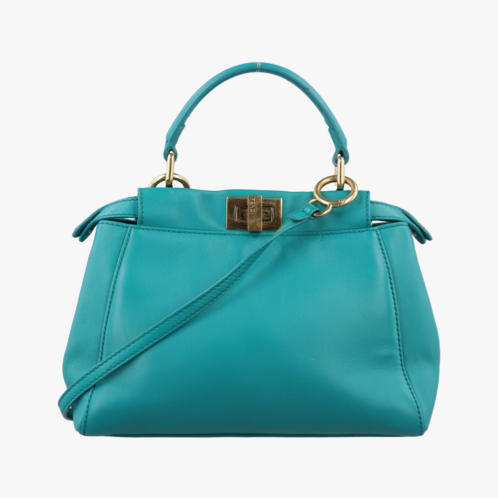 PEEKABOO Blue Leather 8BN244 8BN244-K4P-149-2516ピーカブー ミニ ブルー レザー 8BN244 8BN244-K4P-149-2516