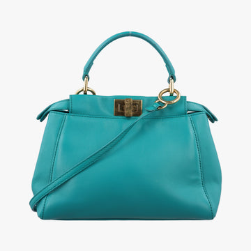 PEEKABOO Blue Leather 8BN244 8BN244-K4P-149-2516ピーカブー ミニ ブルー レザー 8BN244 8BN244-K4P-149-2516