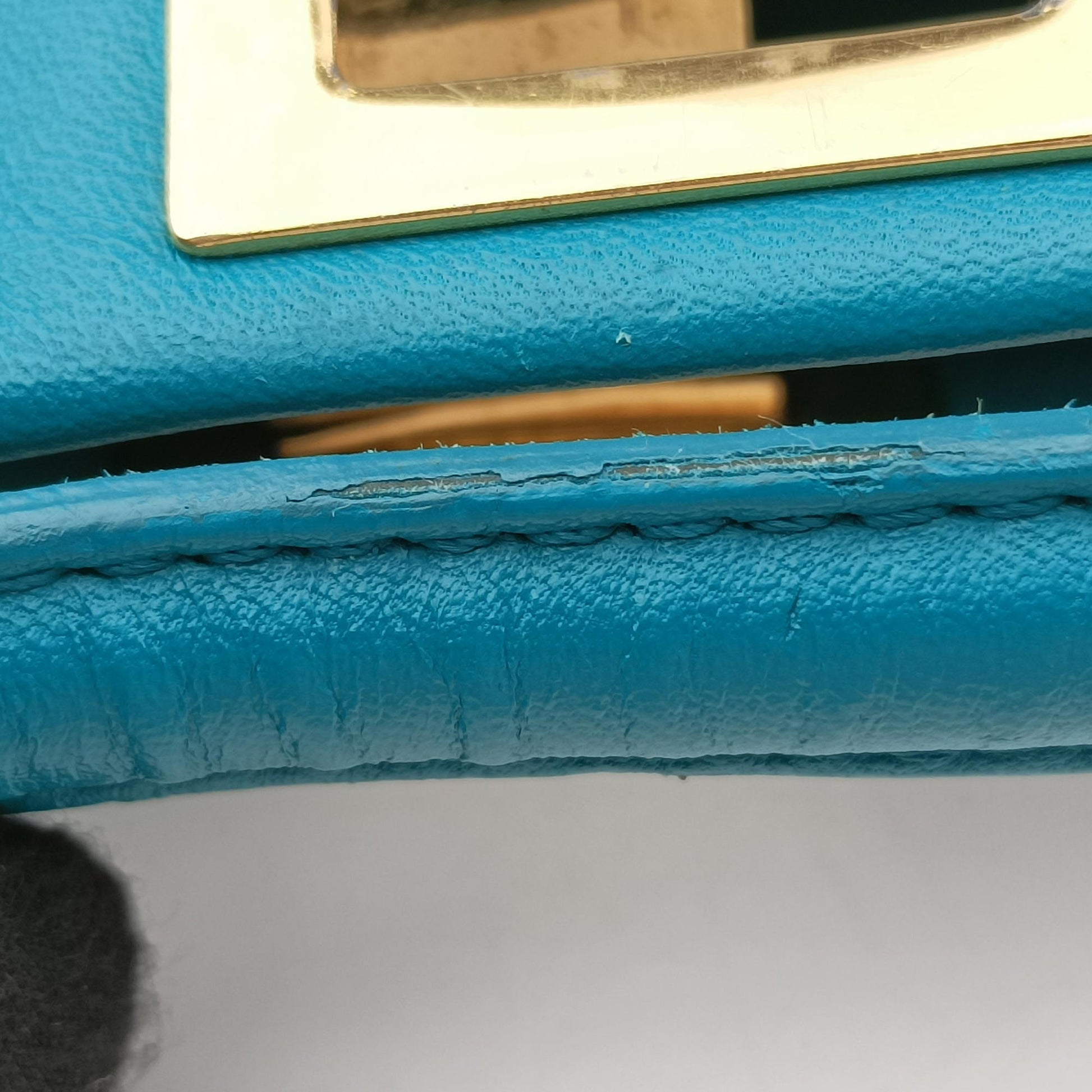 PEEKABOO Blue Leather 8BN244 8BN244-K4P-149-2516ピーカブー ミニ ブルー レザー 8BN244 8BN244-K4P-149-2516