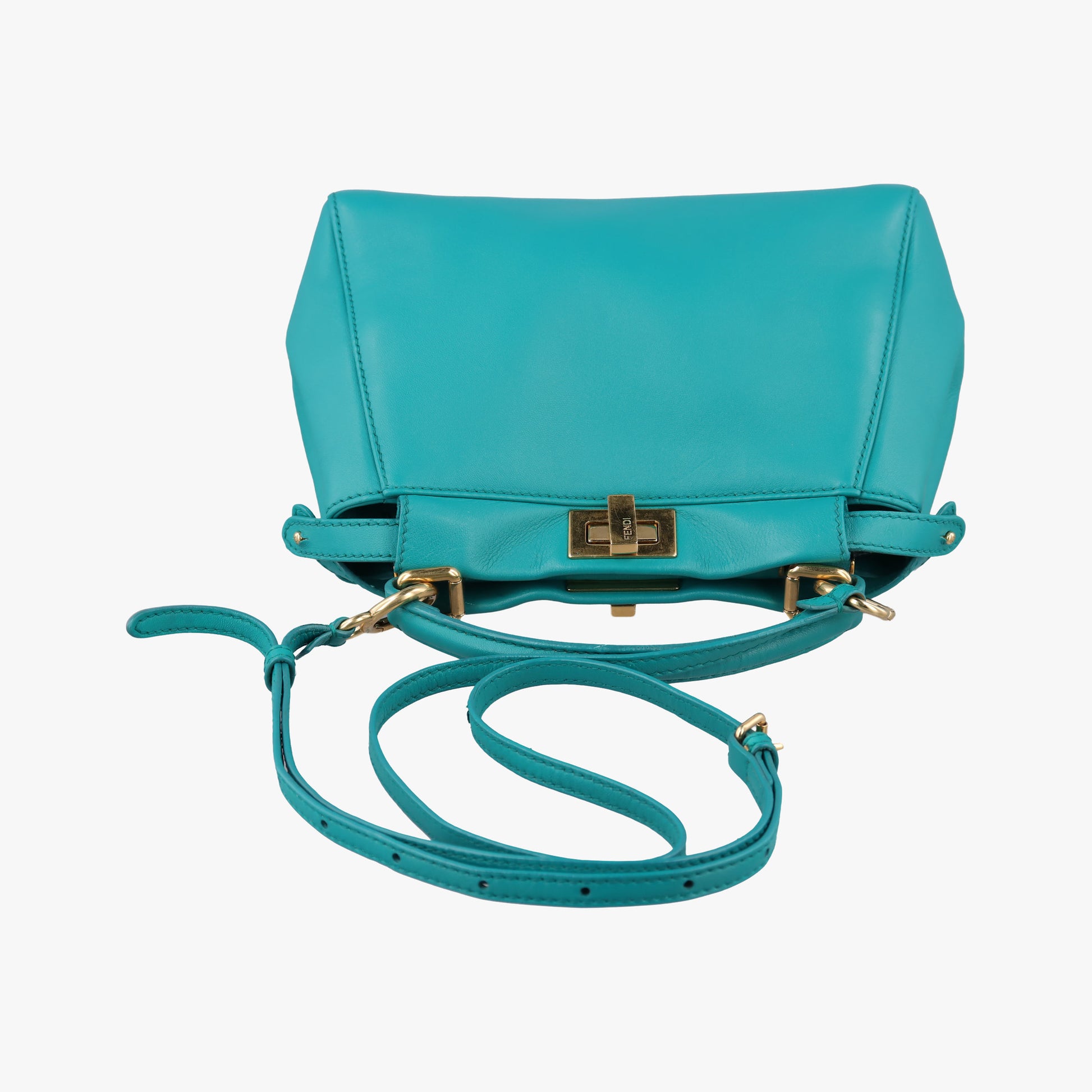 PEEKABOO Blue Leather 8BN244 8BN244-K4P-149-2516ピーカブー ミニ ブルー レザー 8BN244 8BN244-K4P-149-2516