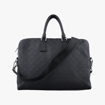 Porte Documents Jour Noir Damier Graphite N48224 CA2153ポルトドキュマン ジュール ノワール ダミエ グラフィット N48224 CA2153
