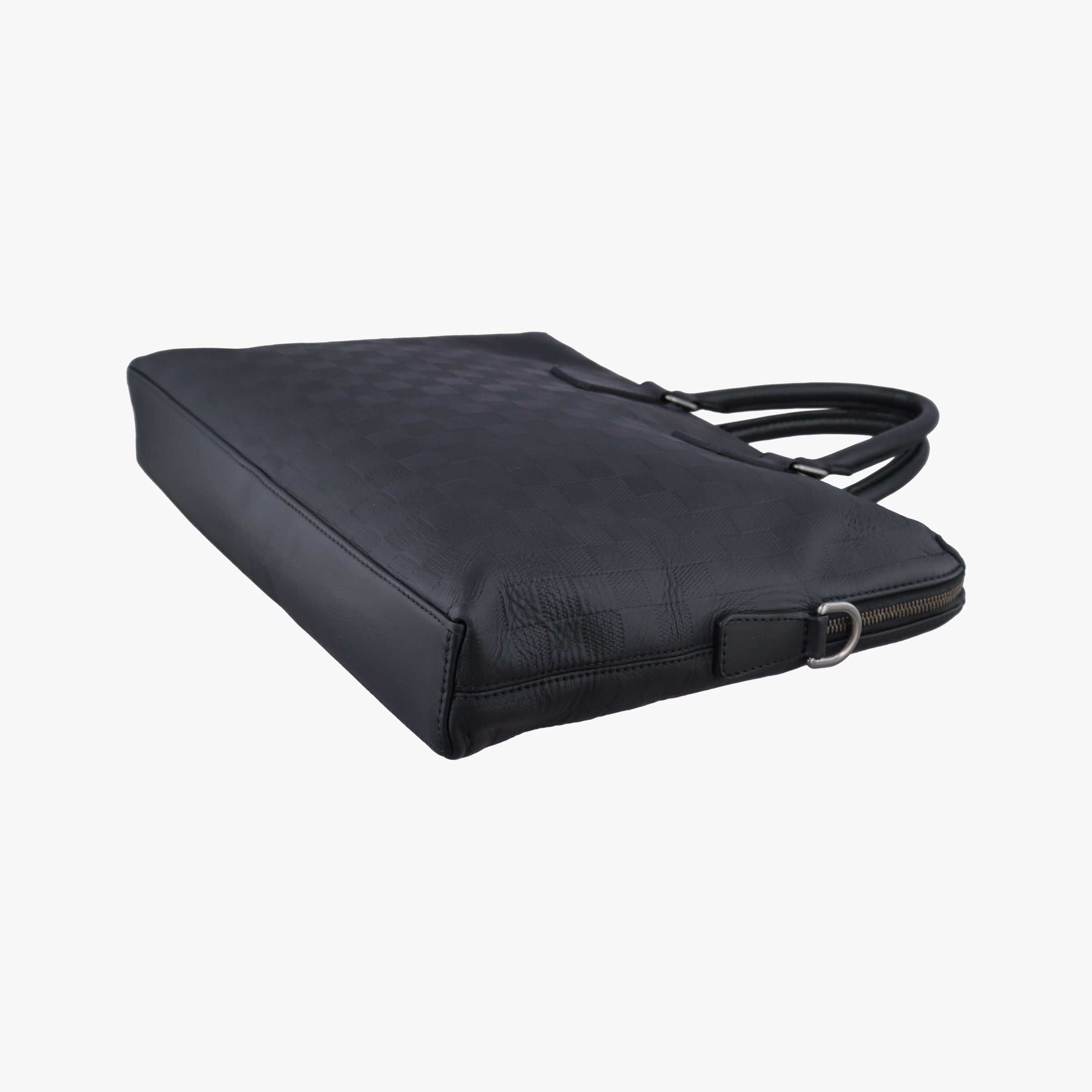 Porte Documents Jour Noir Damier Graphite N48224 CA2153ポルトドキュマン ジュール ノワール ダミエ グラフィット N48224 CA2153