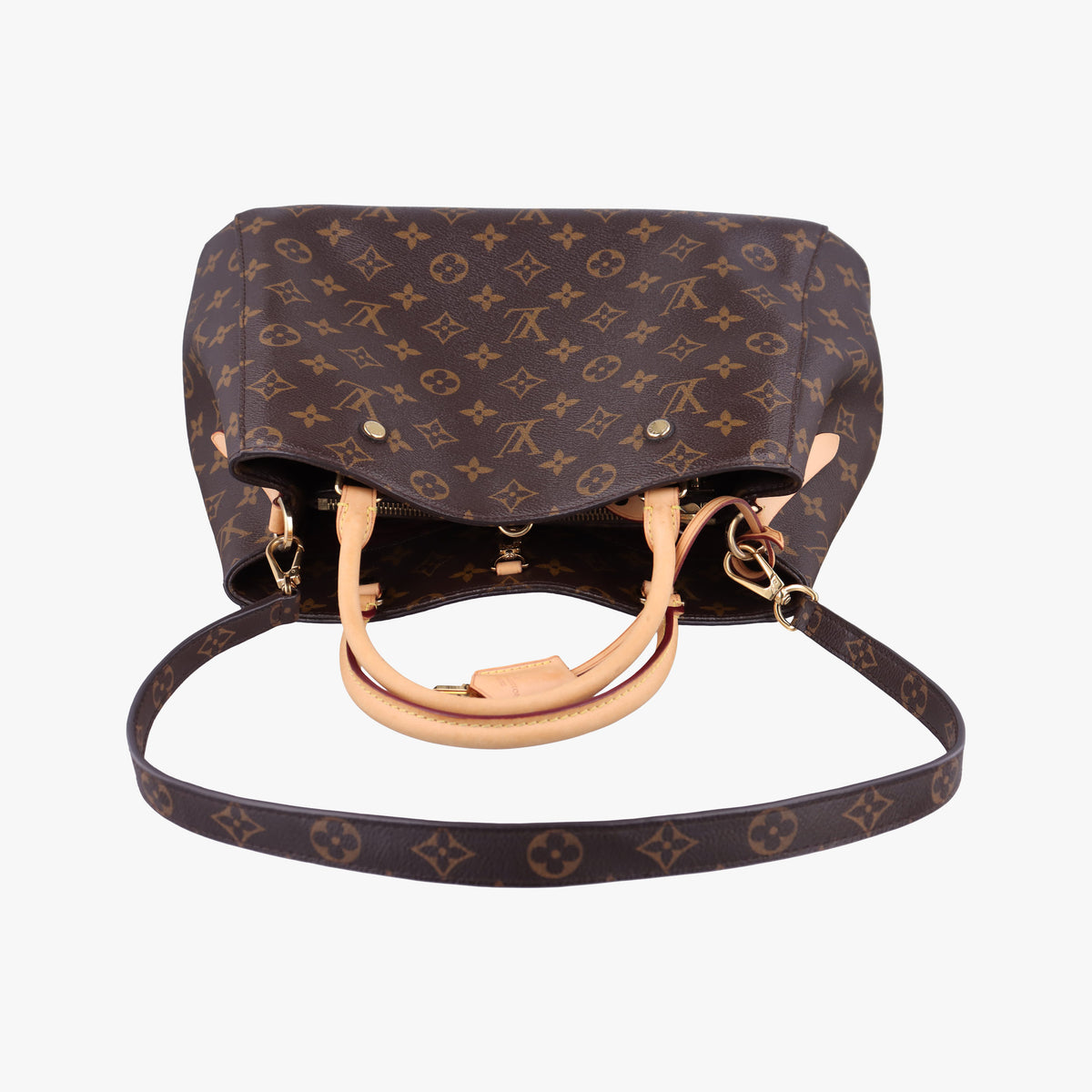 MONTAIGNE MM Brown Monogram Canvas M41056 CA0195モンテーニュMM モノグラム/ブラウン モノグラムキャンバス M41056 CA0195