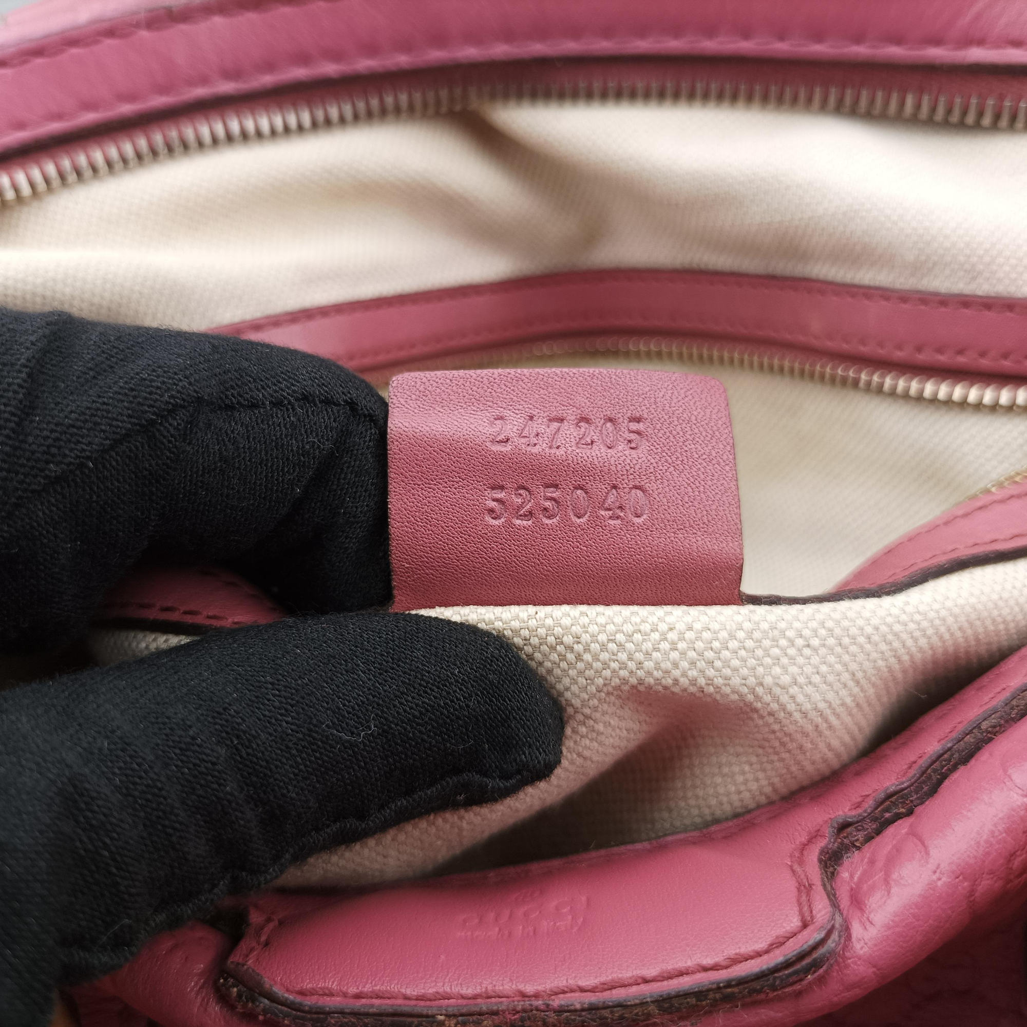 Sherry Line Pink Leather 247205 H013409055シェリーライン ピンク レザー 247205 H013409055