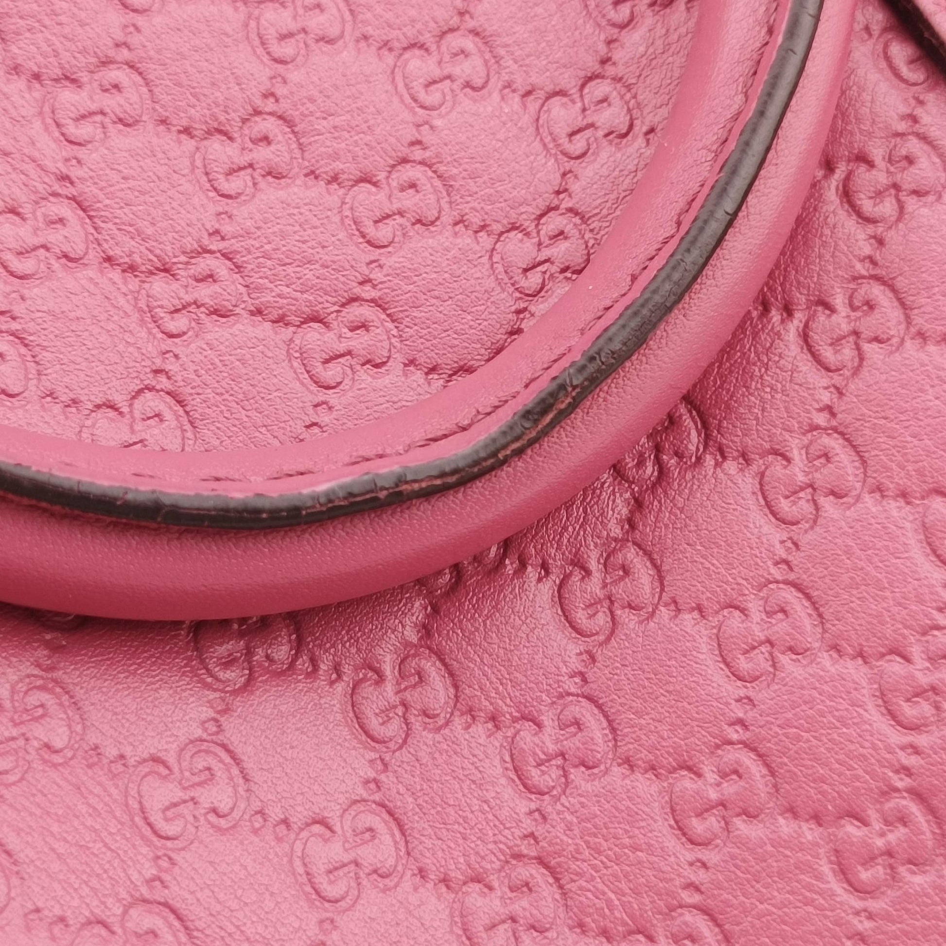 Sherry Line Pink Leather 247205 H013409055シェリーライン ピンク レザー 247205 H013409055