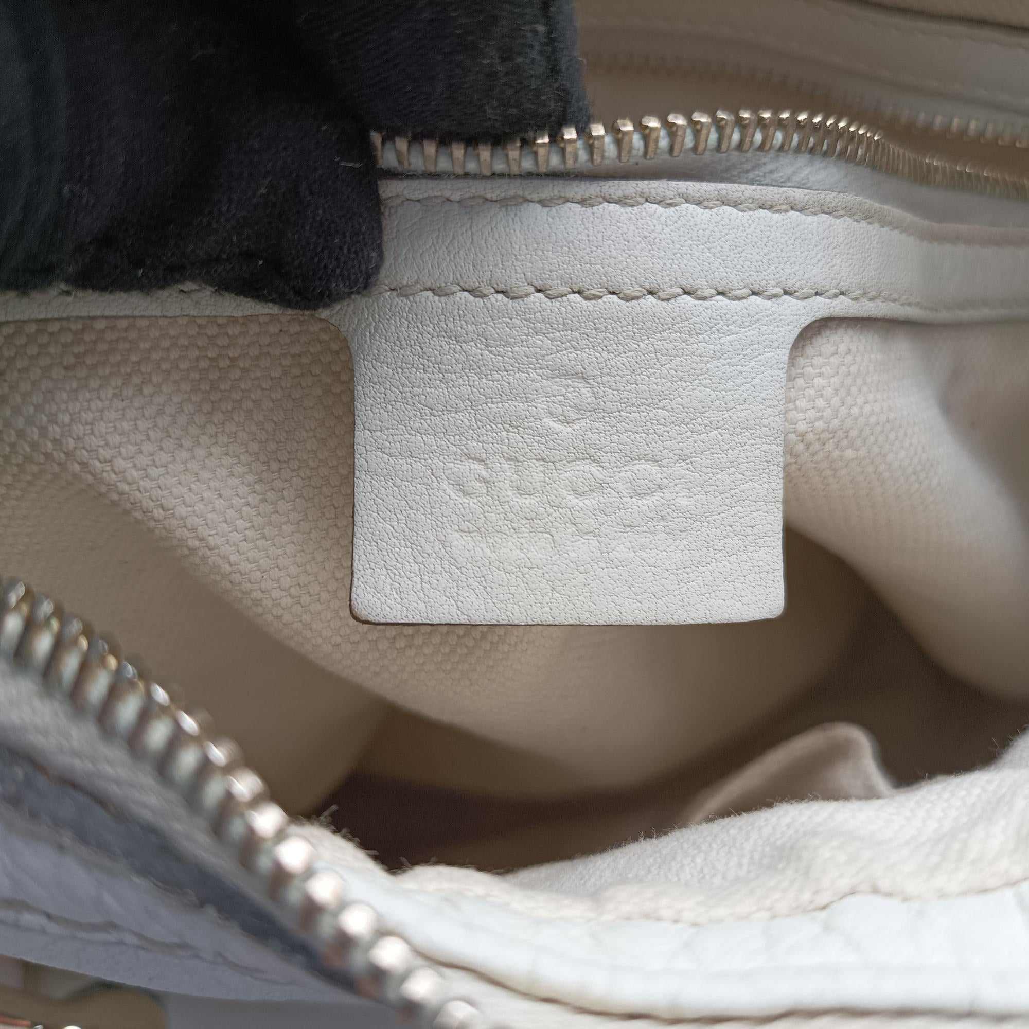 Heritage Horsebit Hobo White Leather 247604 E8276917ヘリテージ ホースビット ホーボー ホワイト レザー 247604 E8276917