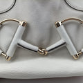 Heritage Horsebit Hobo White Leather 247604 E8276917ヘリテージ ホースビット ホーボー ホワイト レザー 247604 E8276917
