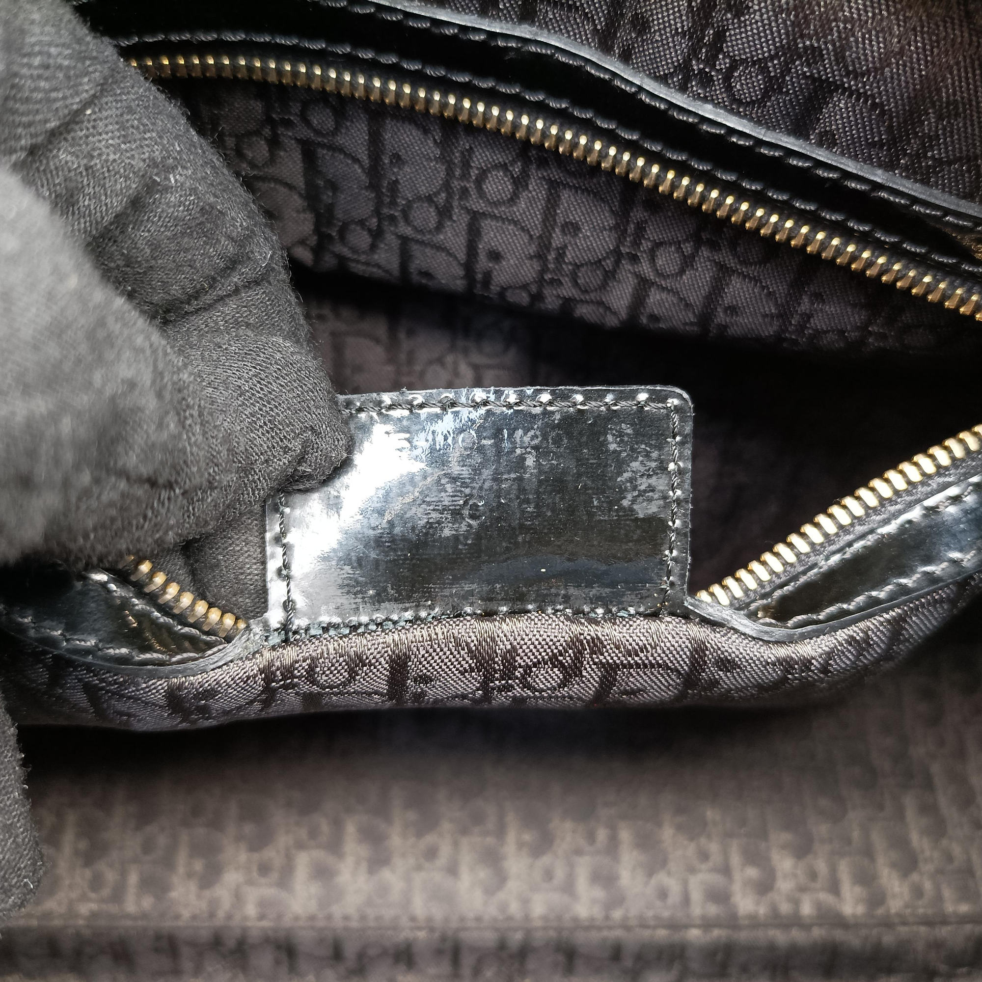 Lady Dior Black Patent 15-BO-1120 Cレディディオール ブラック パテント 15-BO-1120 C