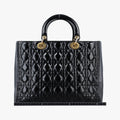 Lady Dior Black Patent 15-BO-1120 Cレディディオール ブラック パテント 15-BO-1120 C