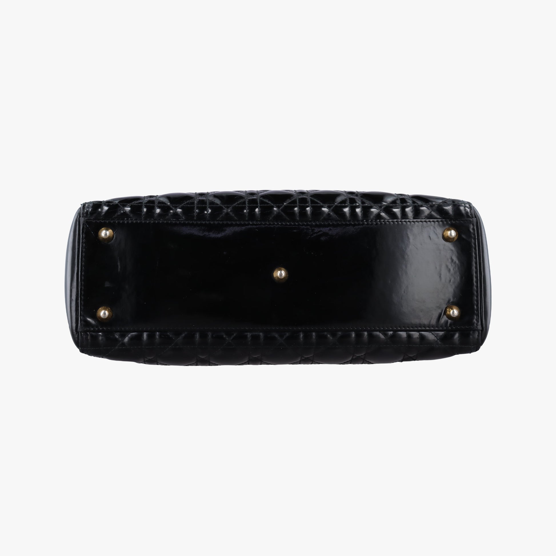 Lady Dior Black Patent 15-BO-1120 Cレディディオール ブラック パテント 15-BO-1120 C