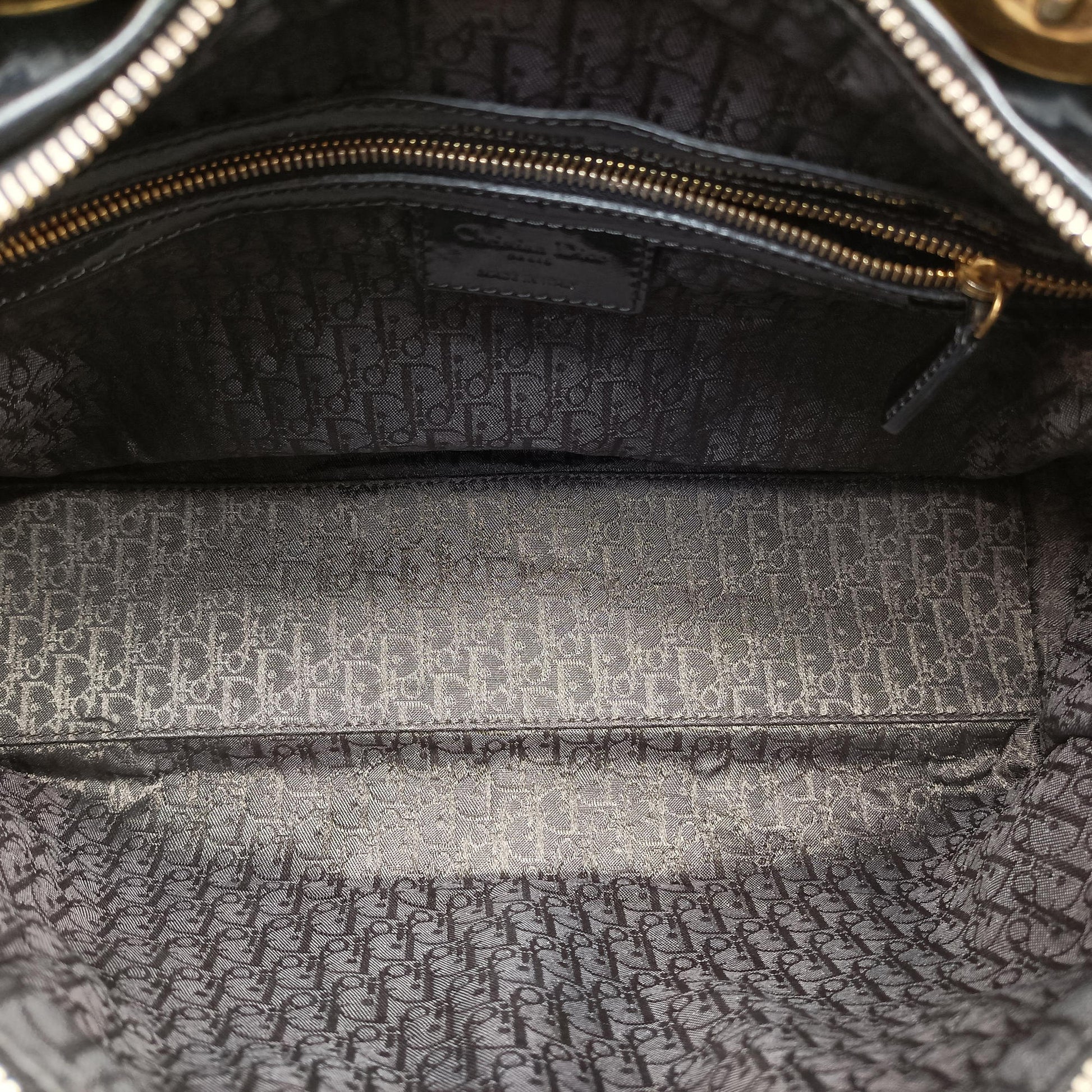 Lady Dior Black Patent 15-BO-1120 Cレディディオール ブラック パテント 15-BO-1120 C