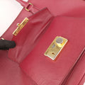 Galleria Front Pocket Red SAFFIANO Leather BN2674 14/Aガレリア フロント ポケット レッド サフィアーノレザー BN2674 14/A