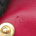 Galleria Front Pocket Red SAFFIANO Leather BN2674 14/Aガレリア フロント ポケット レッド サフィアーノレザー BN2674 14/A