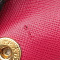 Galleria Front Pocket Red SAFFIANO Leather BN2674 14/Aガレリア フロント ポケット レッド サフィアーノレザー BN2674 14/A